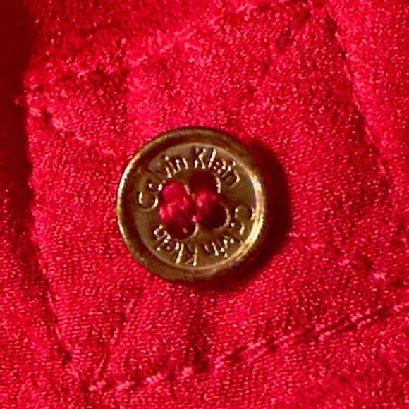 Calvin Klein Red Blouse - Picture 7 of 7